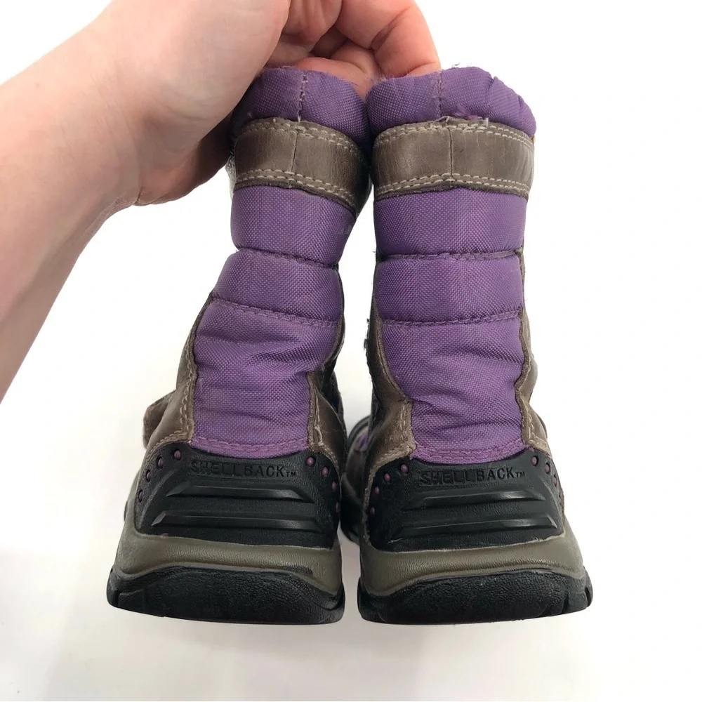 KEEN Breckenridge Snow Boots Winter Warm Insulated Purple 12 Kids Outdoor Girls